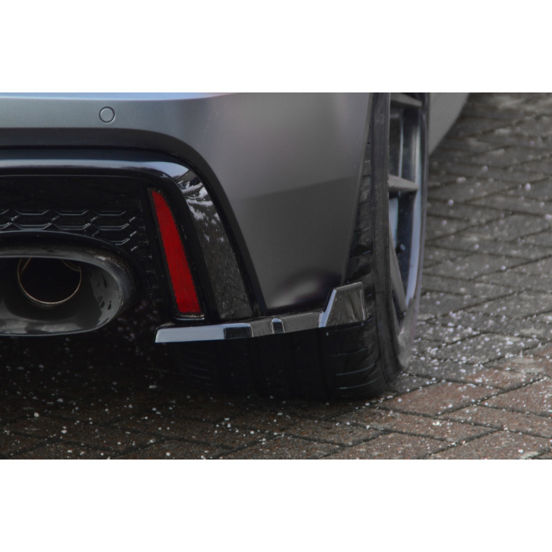 Sottoparaurti laterali posteriori con flaps laterali Audi RS6  Typ C8 4K (Cod. IN-INE-340045ERSL/R-A