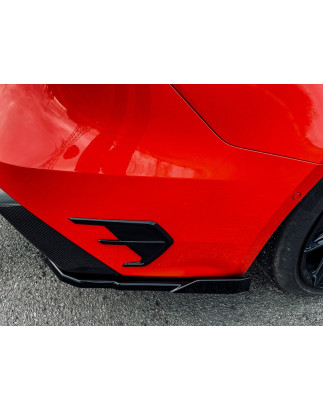 Sottoparaurti laterali posteriori con flaps laterali Audi RS6  Typ C8 4K (Cod. IN-INE-340045ERSL/R-A