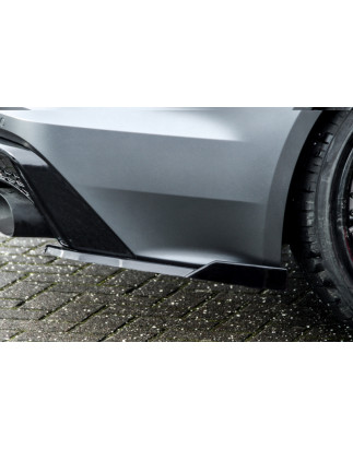 Sottoparaurti laterali posteriori con flaps laterali Audi RS6  Typ C8 4K (Cod. IN-INE-340045ERSL/R-A