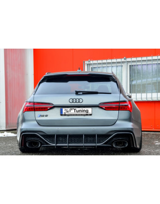 Estrattore posteriore race look Audi RS6  Typ C8 4K (Cod. IN-INE-340045ERSRT-ABS)