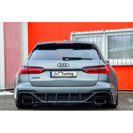 Estrattore posteriore race look Audi RS6  Typ C8 4K (Cod. IN-INE-340045ERSRT-ABS)