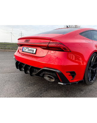 Estrattore posteriore race look Audi RS7  Typ C8 4K (Cod. IN-INE-340045ERSRT-ABS-2)