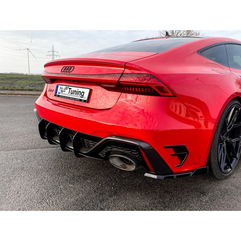 Estrattore posteriore race look Audi RS7  Typ C8 4K (Cod. IN-INE-340045ERSRT-ABS-2)
