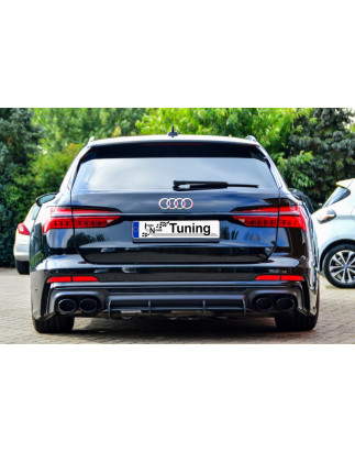 Estrattore posteriore race look Audi A6 + S6 Typ C8 4K (Cod. IN-INE-340045ESRT-ABS)