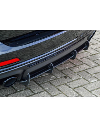 Estrattore posteriore race look Audi A6 + S6 Typ C8 4K (Cod. IN-INE-340045ESRT-ABS)