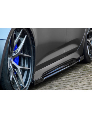 Set minigonne sottoporta con flaps anteriori e posteriori  Audi RS6  Typ C8 4K (Cod. IN-INE-340050ER