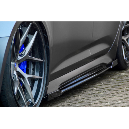Set minigonne sottoporta con flaps anteriori e posteriori  Audi RS6  Typ C8 4K (Cod. IN-INE-340050ER