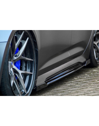 Set minigonne sottoporta con flaps anteriori e posteriori  Audi RS6  Typ C8 4K (Cod. IN-INE-340050ER