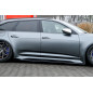Set minigonne sottoporta con flaps posteriori Audi RS6  Typ C8 4K (Cod. IN-INE-340050ERS-ABS(WH))