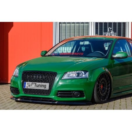 Spoiler paraurti anteriore in abs Audi A3 8P 8PA Sportback Facelift (Cod. IN-INE-360031B(S)-ABS)