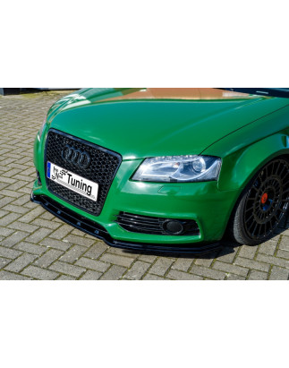Spoiler paraurti anteriore in abs Audi A3 8P 8PA Sportback Facelift (Cod. IN-INE-360031B(S)-ABS-C)