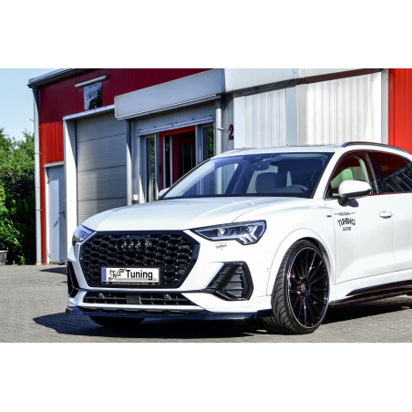 Spoiler paraurti anteriore in abs con flaps laterali Audi Q3 Typ F3N (Cod. IN-INE-360031BQW-ABS-2)