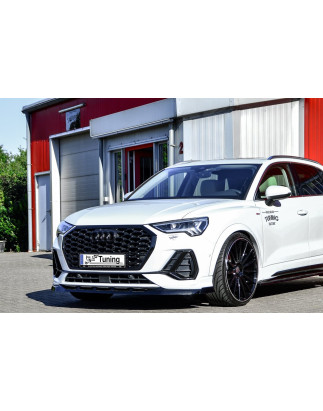 Spoiler paraurti anteriore in abs con flaps laterali Audi Q3 Typ F3N (Cod. IN-INE-360031BQW-ABS-G-2)