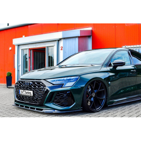 Spoiler paraurti anteriore in abs Audi RS3 8Y Sportback (Cod. IN-INE-360031DRS-ABS)