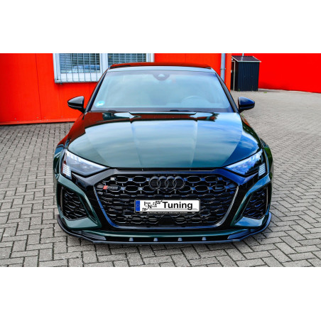 Spoiler paraurti anteriore in abs Audi RS3 8Y berlina (Cod. IN-INE-360031DRS-ABS-C-2)