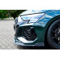 Spoiler paraurti anteriore in abs con flaps laterali Audi RS3 8Y Sportback (Cod. IN-INE-360031DRSW-A