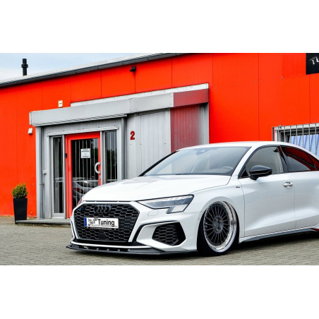 Spoiler paraurti anteriore in abs Audi A3 8Y (Cod. IN-INE-360031DSL-ABS-2)