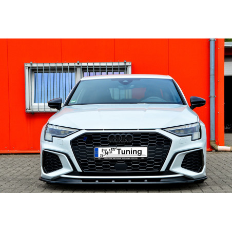 Spoiler paraurti anteriore in abs Audi A3 8Y (Cod. IN-INE-360031DSL-ABS-2)