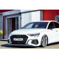 Spoiler paraurti anteriore in abs con flaps laterali Audi A3 8Y (Cod. IN-INE-360031DSLW-ABS-G)