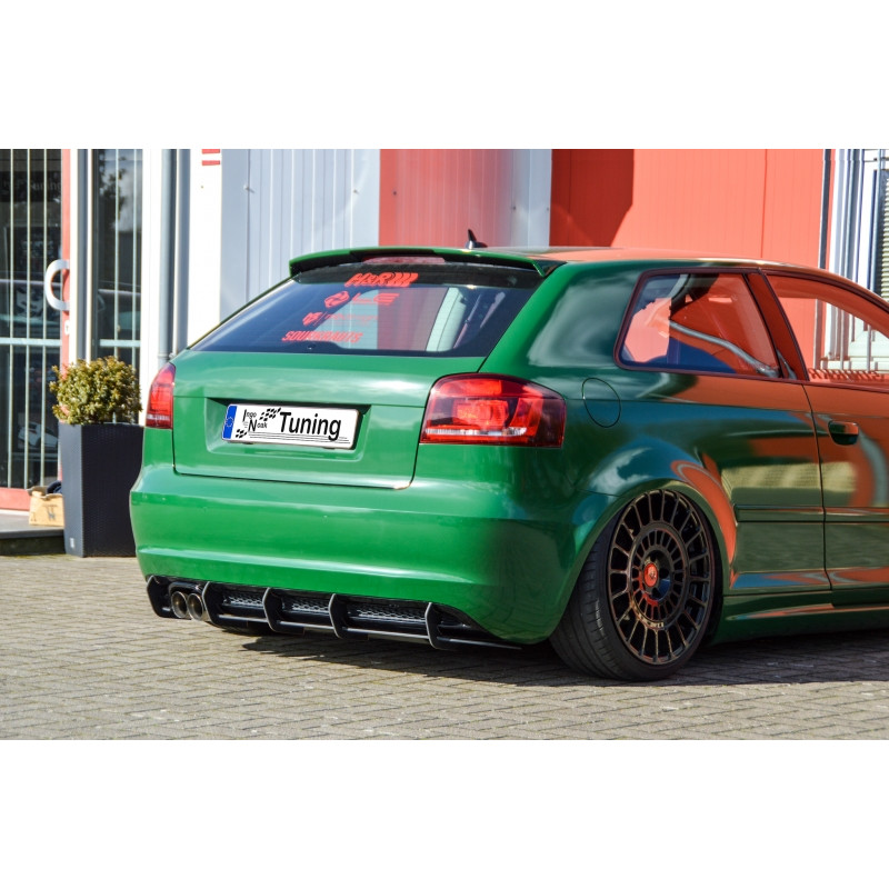 Kit pinne posteriori per diffusore Audi A3 8P 8PA Sportback Facelift (Cod. IN-INE-360045B(S)RT-ABS)