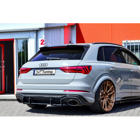 Kit pinne posteriori per diffusore Audi RS Q3 F3 (Cod. IN-INE-360045BQRSRT-ABS)
