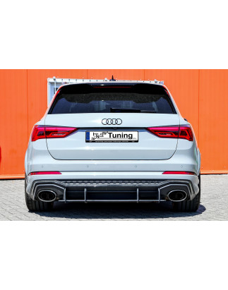 Kit pinne posteriori per diffusore Audi RS Q3 F3 (Cod. IN-INE-360045BQRSRT-ABS)