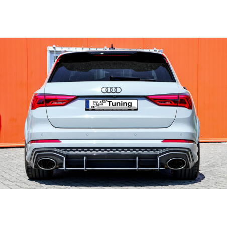 Kit pinne posteriori per diffusore Audi RS Q3 F3 (Cod. IN-INE-360045BQRSRT-ABS)