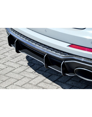 Kit pinne posteriori per diffusore Audi RS Q3 F3 (Cod. IN-INE-360045BQRSRT-ABS)