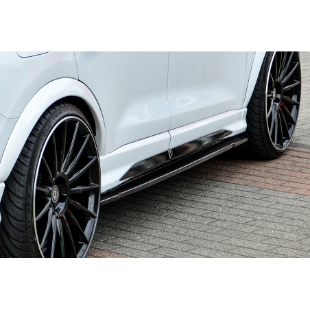 Kit pinne posteriori per diffusore Audi Q3 Typ F3 (Cod. IN-INE-360045BQRT-ABS)