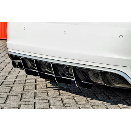 Kit pinne posteriori per diffusore  Audi RS3 Typ 8PA  (Cod. IN-INE-360045BRSRT-ABS)