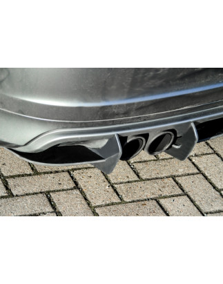 gefräster Sottoparaurti posteriore race look con pinne (adatto solo per Sportback) Audi S3 Typ 8PS3