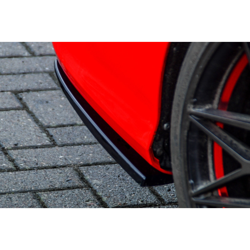 Set sottoparaurti laterali posteriori in abs Audi A3 8V S-Line + S3 berlina (Cod. IN-INE-360045CLL/R