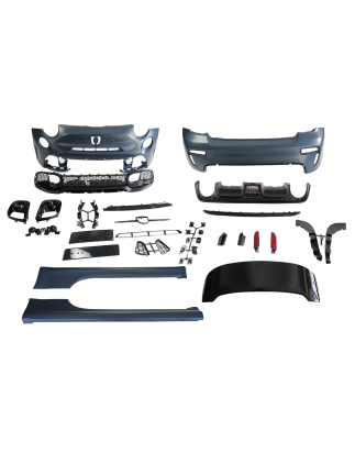 kit estetico Fiat 500 2007-2015 Look ABARTH (Cod. E-TCFI020)