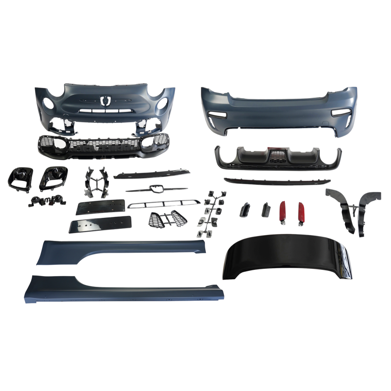 kit estetico Fiat 500 2007-2015 Look ABARTH (Cod. E-TCFI020)