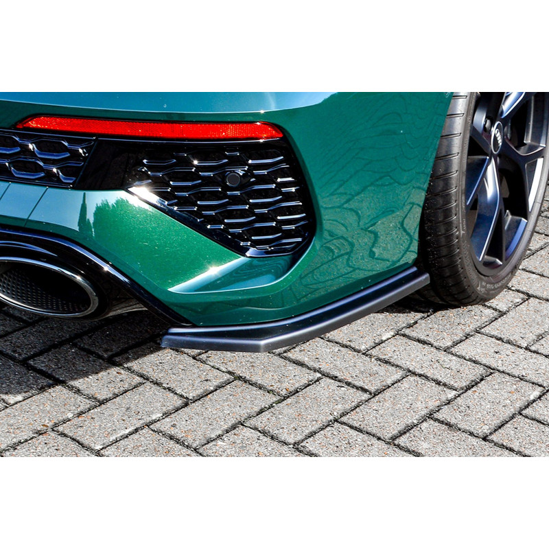 Set sottoparaurti laterali posteriori in abs  Audi RS3 8Y berlina (Cod. IN-INE-360045DRSLL/R-ABS-C)