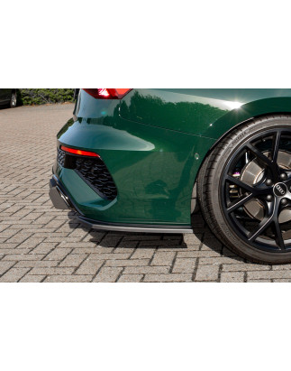 Set sottoparaurti laterali posteriori in abs  Audi RS3 8Y berlina (Cod. IN-INE-360045DRSLL/R-ABS-G)