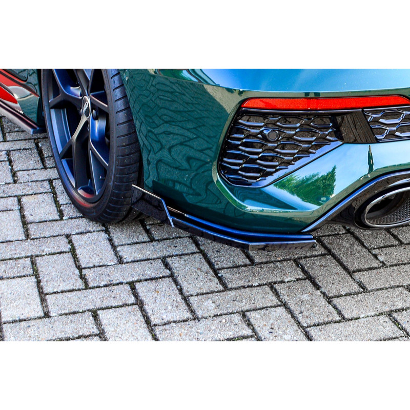 Set sottoparaurti laterali posteriori in abs con flaps laterali  Audi RS3 8Y berlina (Cod. IN-INE-36