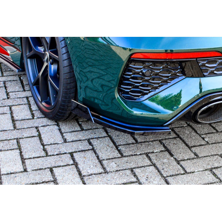 Set sottoparaurti laterali posteriori in abs con flaps laterali  Audi RS3 8Y berlina (Cod. IN-INE-36