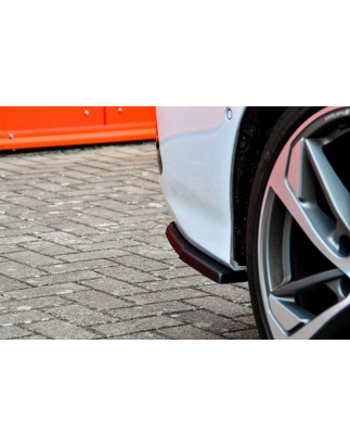 Set sottoparaurti laterali posteriori in abs ( adatto solo per S-line berlina ) Audi A3 8Y (Cod. IN-