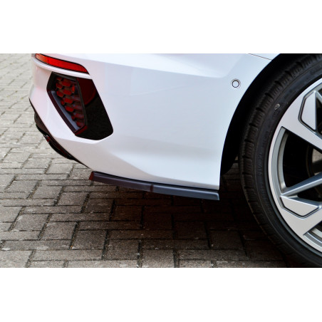 Set sottoparaurti laterali posteriori in abs ( adatto solo per S-line berlina ) Audi A3 8Y (Cod. IN-