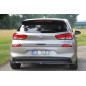 Splitter posteriore (con barre verticali) HYUNDAI I30 MK3  (Cod. M-HY-I30-3-RD1+RD2G)
