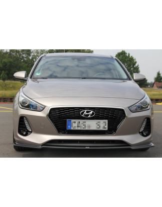 SPLITTER ANTERIORE V.1 HYUNDAI I30 MK3  (Cod. M-HY-I30-3-FD1G)