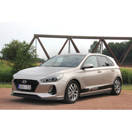 SPLITTER ANTERIORE V.1 HYUNDAI I30 MK3  (Cod. M-HY-I30-3-FD1G)