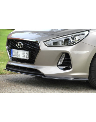 SPLITTER ANTERIORE V.1 HYUNDAI I30 MK3  (Cod. M-HY-I30-3-FD1G)