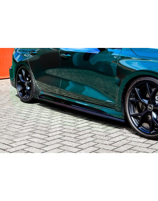 Set minigonne Cup con flaps posteriori Race look Audi RS3 8Y berlina (Cod. IN-INE-360050DRSWH-ABS-C-