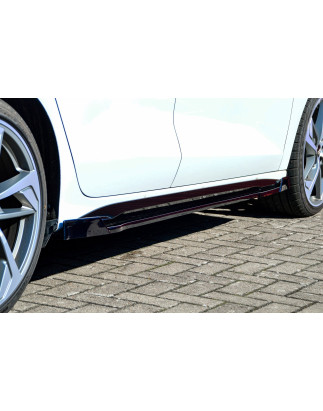 Set minigonne Cup con flaps anteriori e posteriori race look   Audi A3 8Y (Cod. IN-INE-360050DSLW-AB