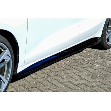 Set minigonne Cup con flaps posteriori Race look Audi A3 8Y (Cod. IN-INE-360050DSLWH-ABS-C)