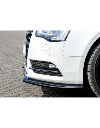 Spoiler paraurti anteriore in abs Audi A5 / B8 Facelift (Cod. IN-INE-370031A(F)-ABS-C)
