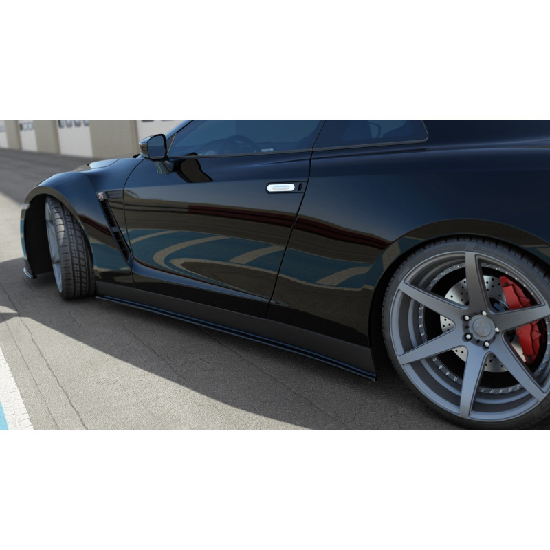 Diffusori minigonne NISSAN GT-R PREFACE COUPE (R35-SERIES)  (Cod. M-NI-GTR-3-SD1G)