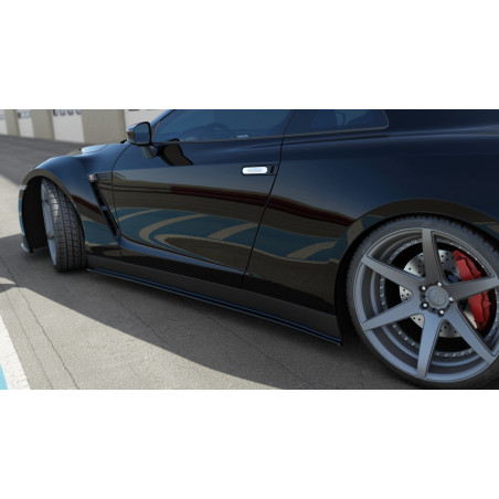 Diffusori minigonne NISSAN GT-R PREFACE COUPE (R35-SERIES)  (Cod. M-NI-GTR-3-SD1G)